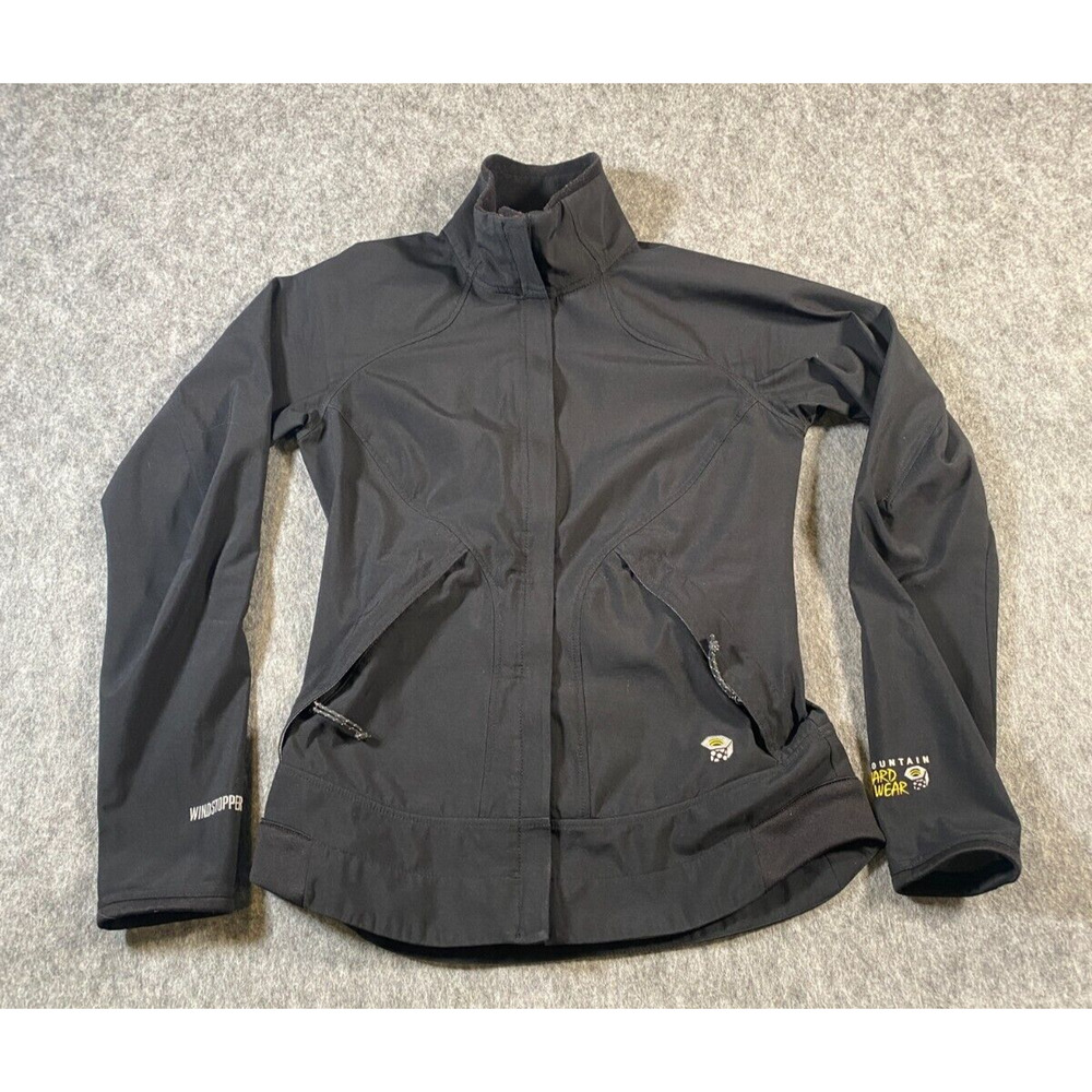 Mountain Hardwear Soft shell Wind stopper Full Zip Jacket Women’s XS Black